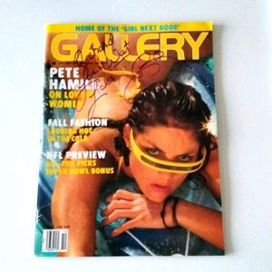 GALLERY VINTAGE MAGAZINE OCT. 1989 BO SUPER MODEL